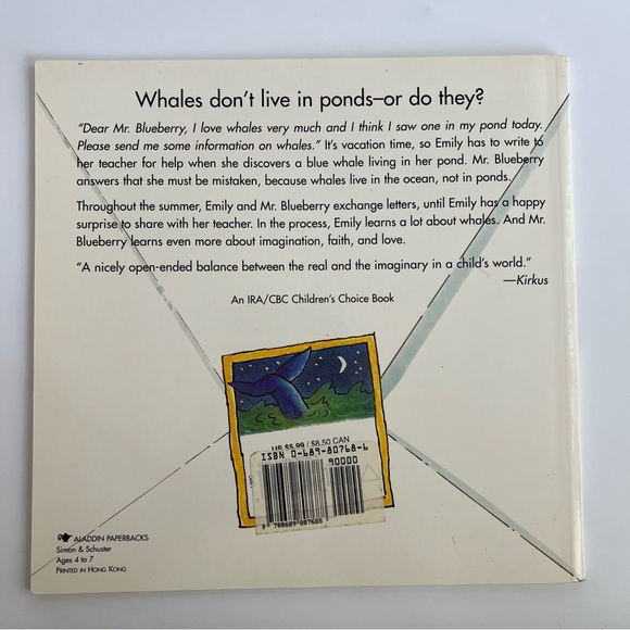 Dear Mr. Blueberry by Simon James children’s reading paperback book - Picture 3 of 17